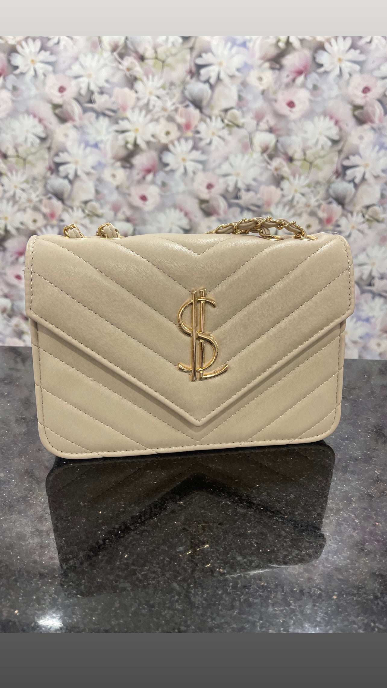 YASMINE BEIGE BAG