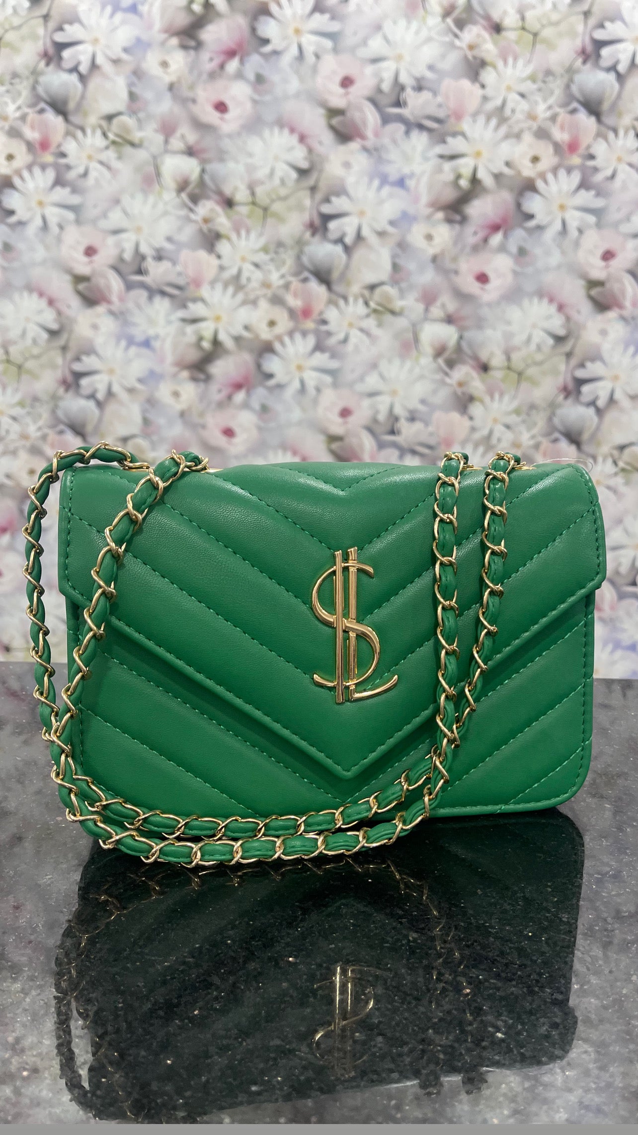 YASMINE GREEN BAG