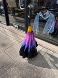 PURPLE FLOWER UMBRELLA