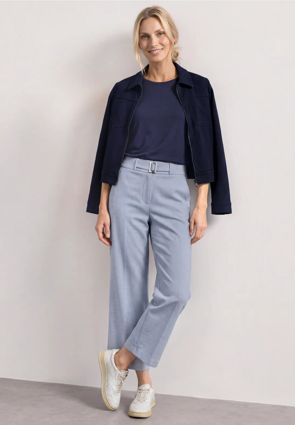 CLAIRE BLUE TROUSERS