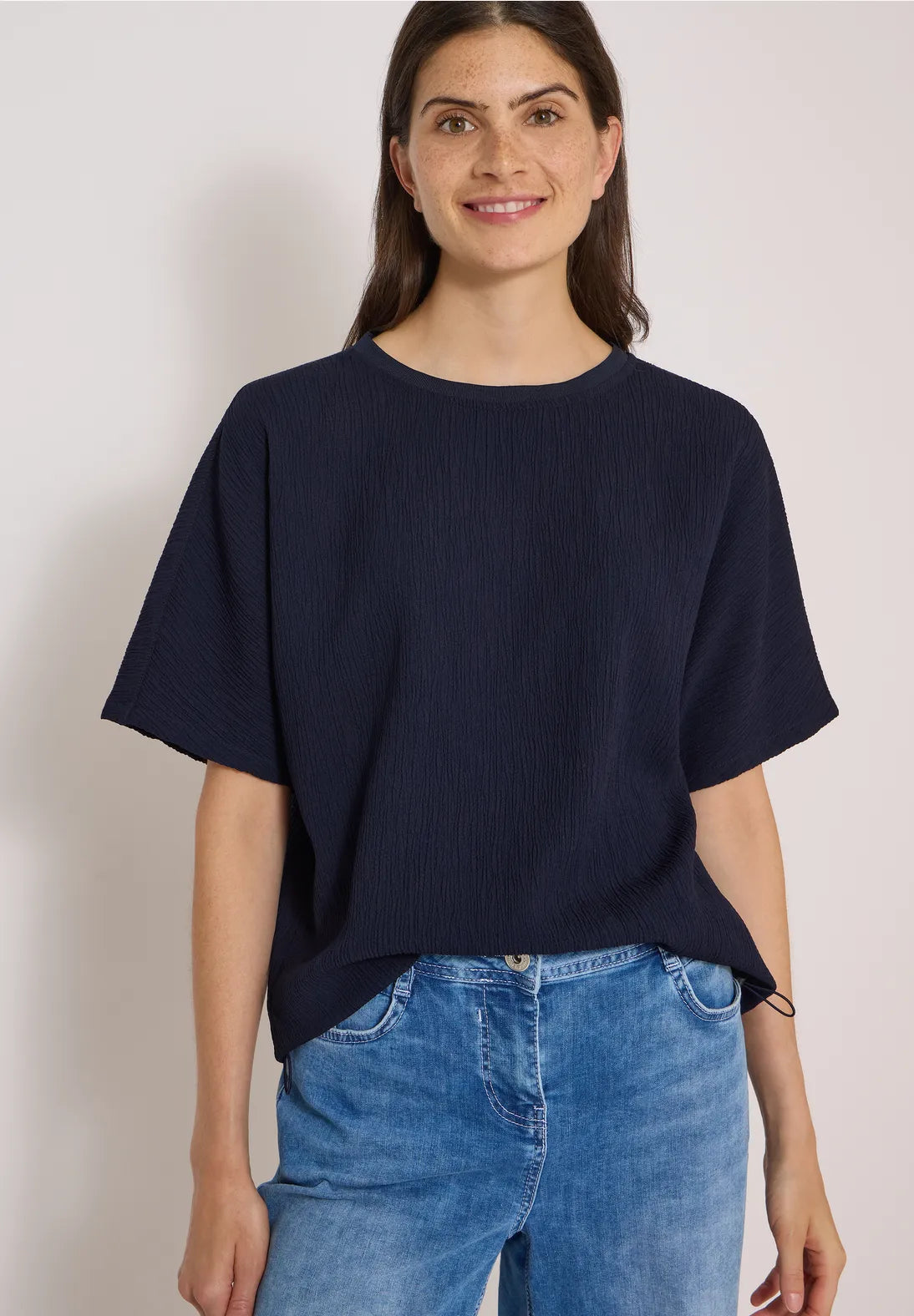 MONROE NAVY TOP