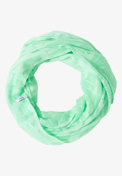 LOOP GREEN SCARF
