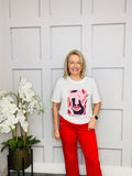 JENNIFER WHITE TEE