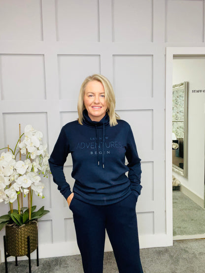 BLAIR NAVY SWEATER