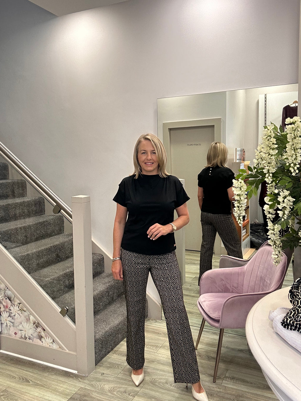 BRIGIT BLACK TOP