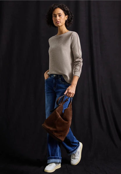 STACEY BROWN TOP