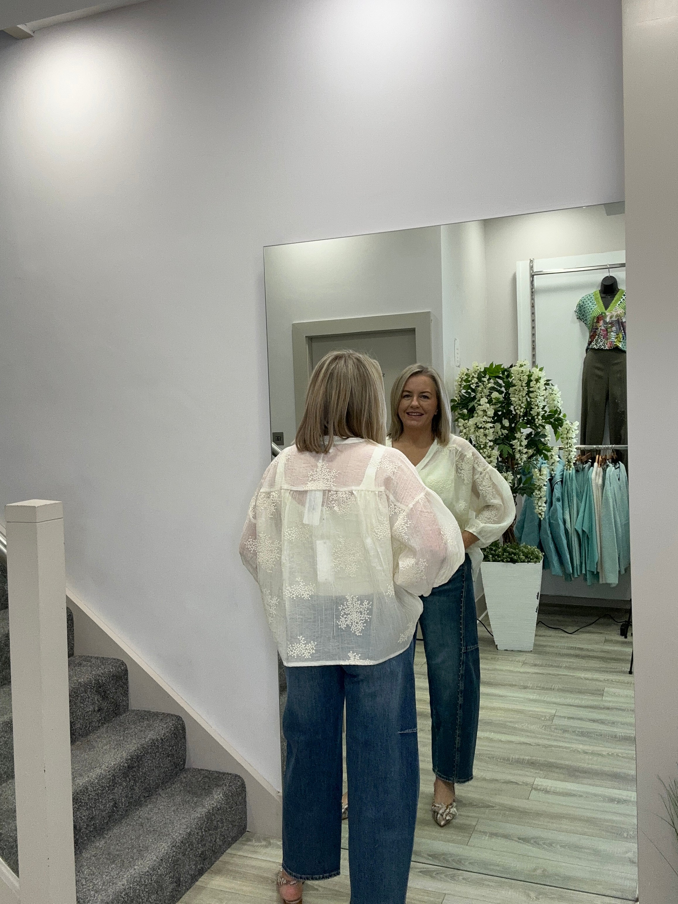 MARION CREAM BLOUSE
