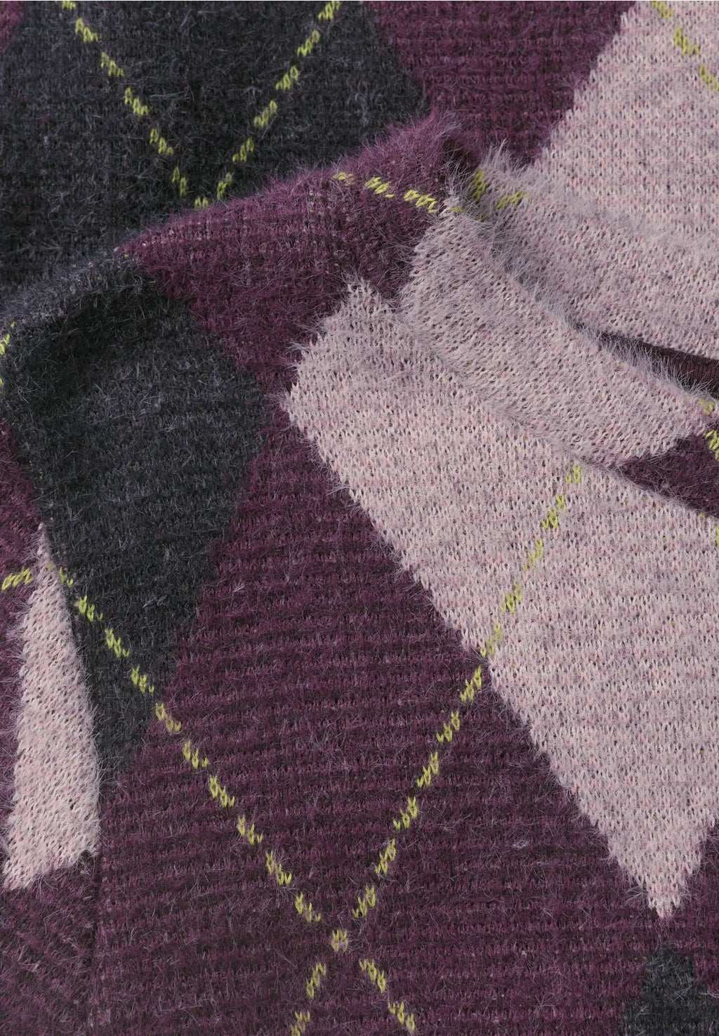 RANIA PLUM  KNIT