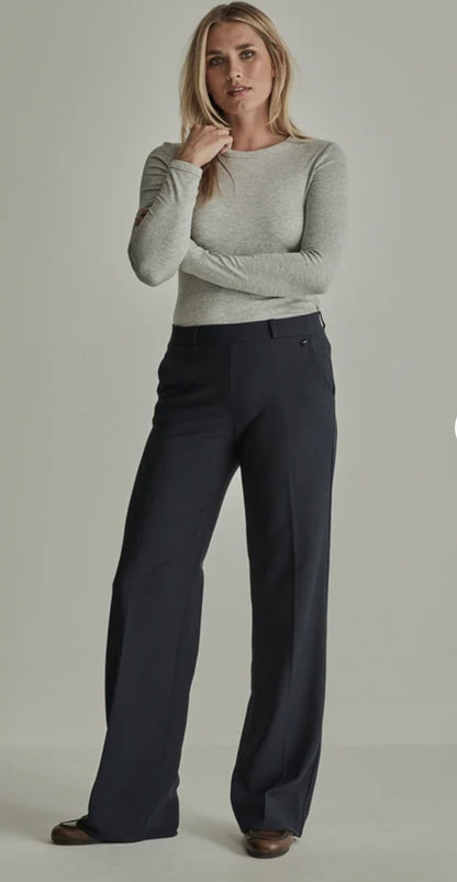 MIRA NAVY TROUSERS