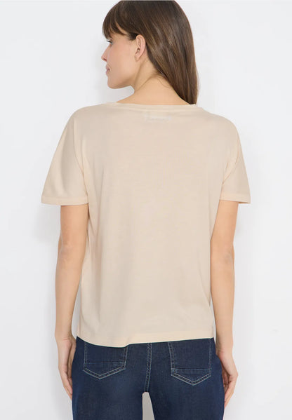 STACEY BEIGE TEE