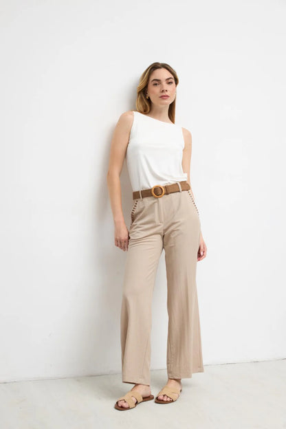 IRATXE BEIGE TROUSER