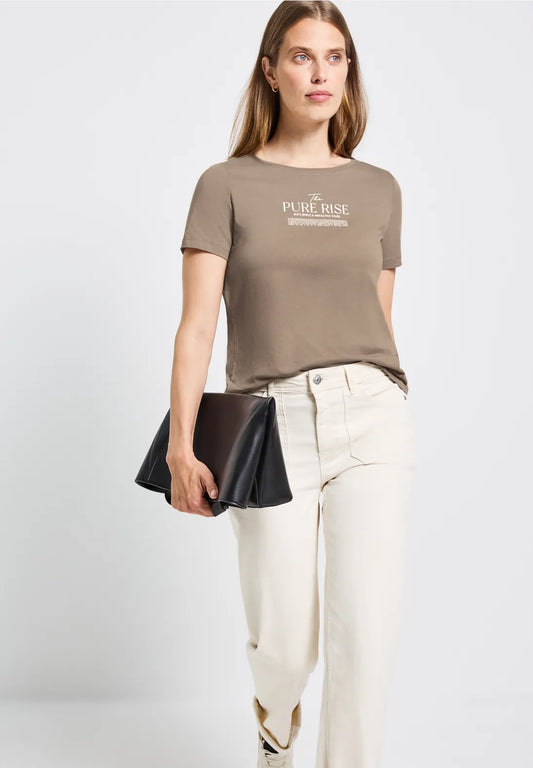PURE MOCHA TEE