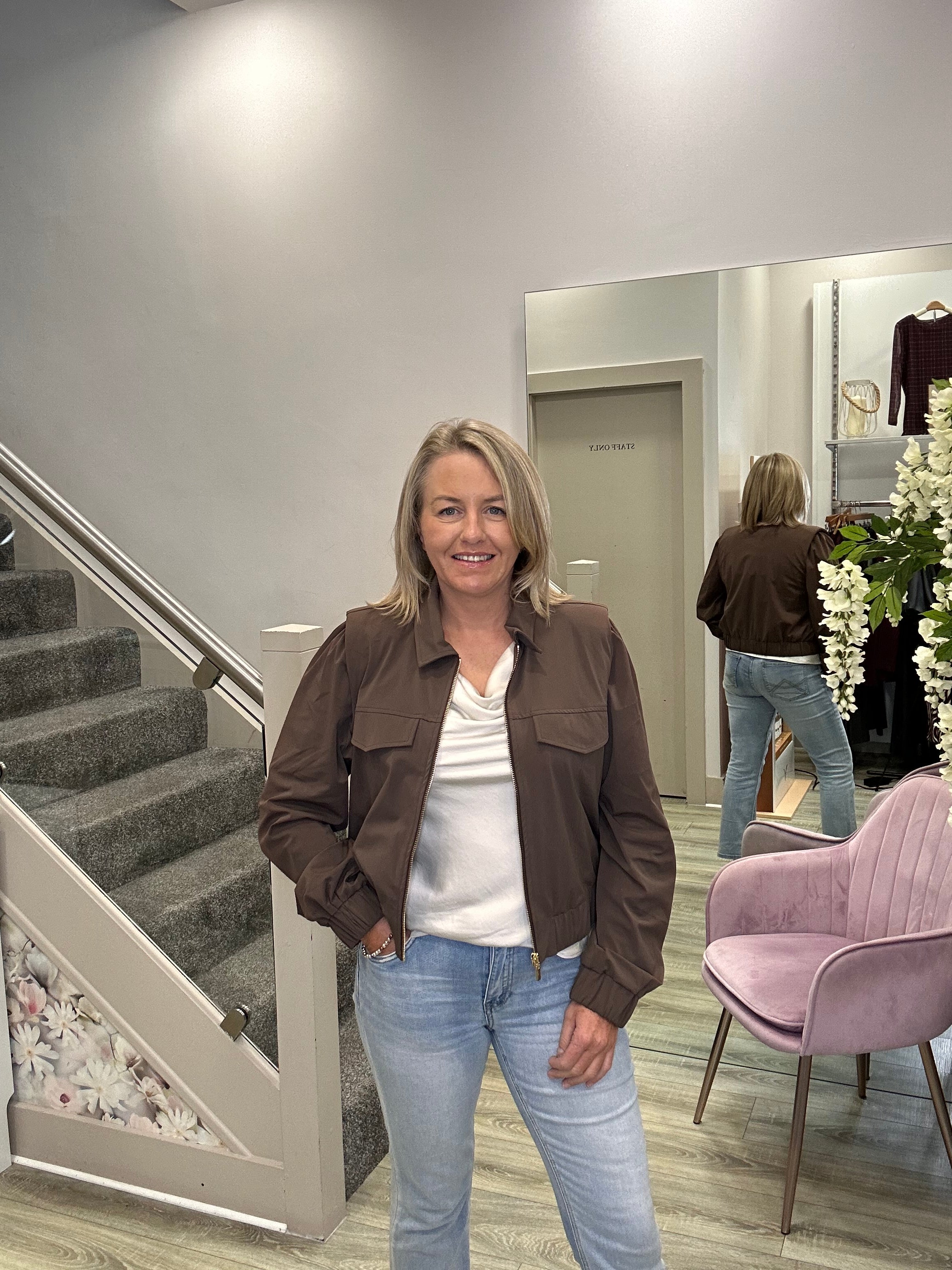 PEARL BROWN JACKET