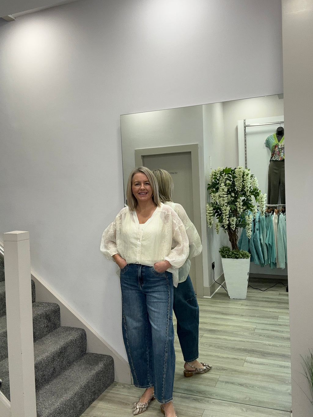 MARION CREAM BLOUSE