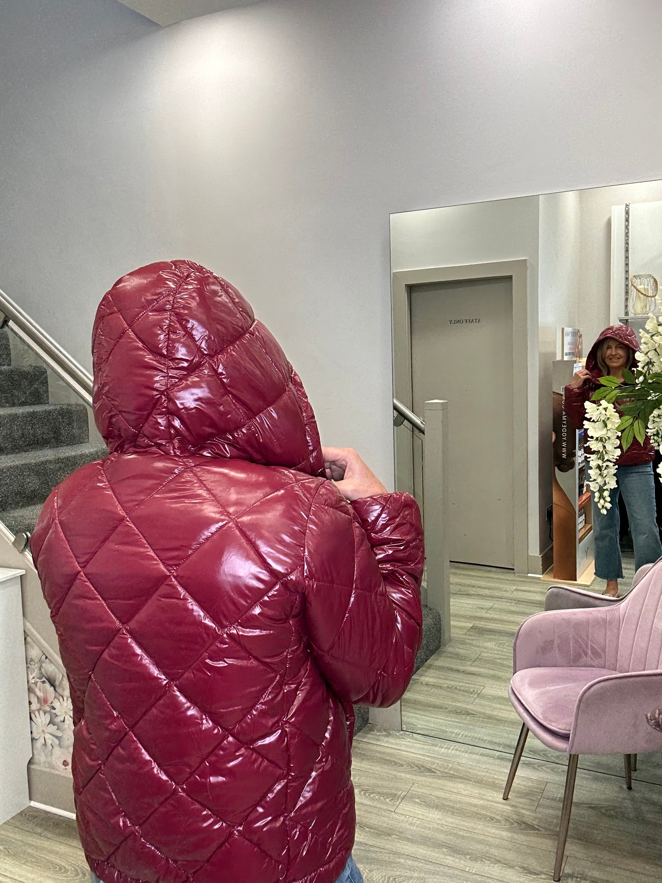 MOCHA RED COAT