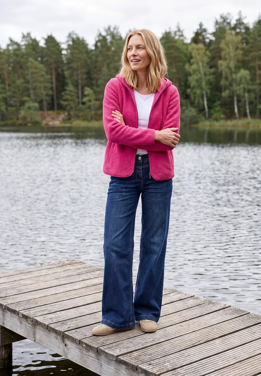 JILLY PINK TEDDY FLEECE