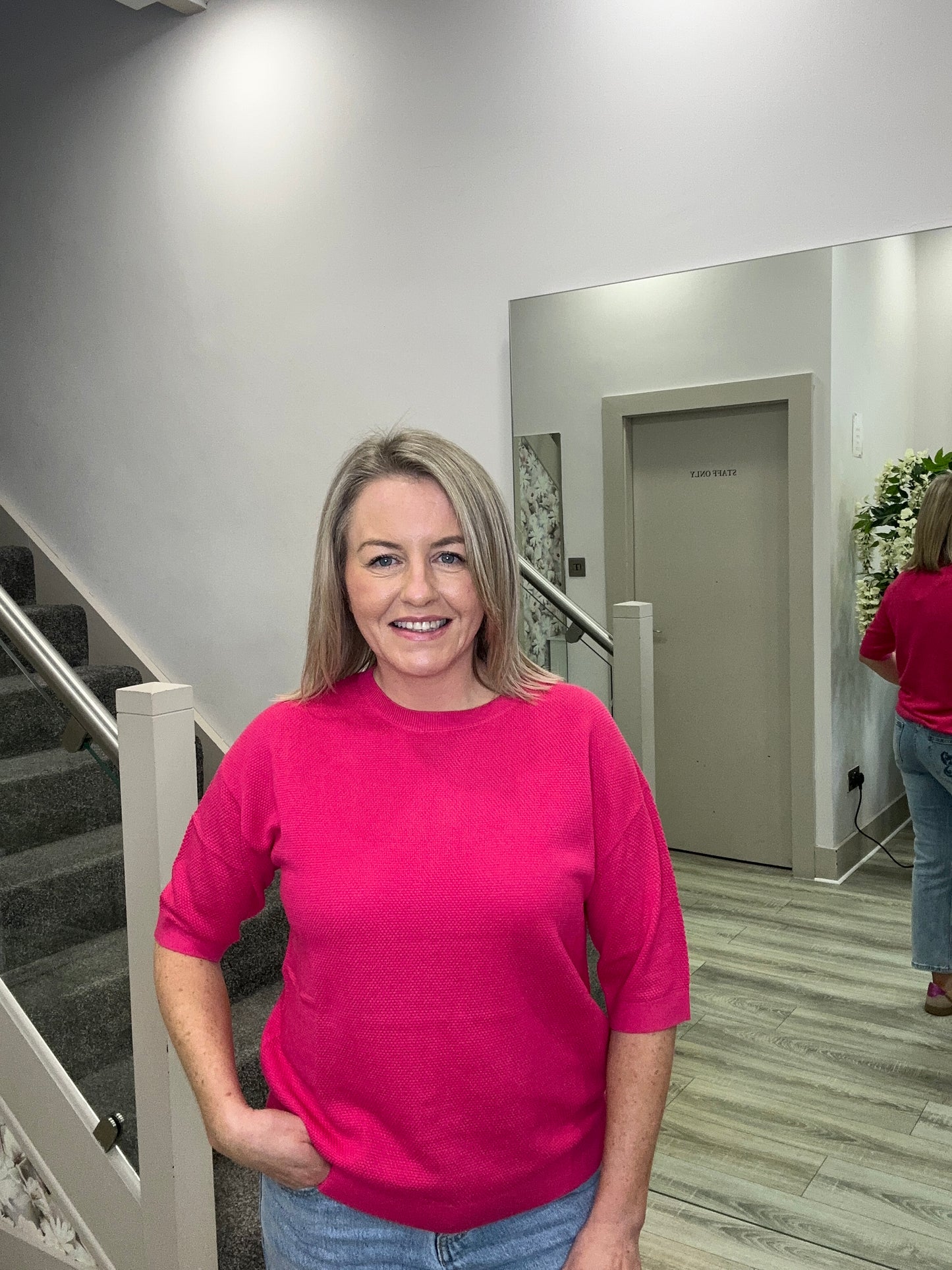 CELINA HOT PINK TOP