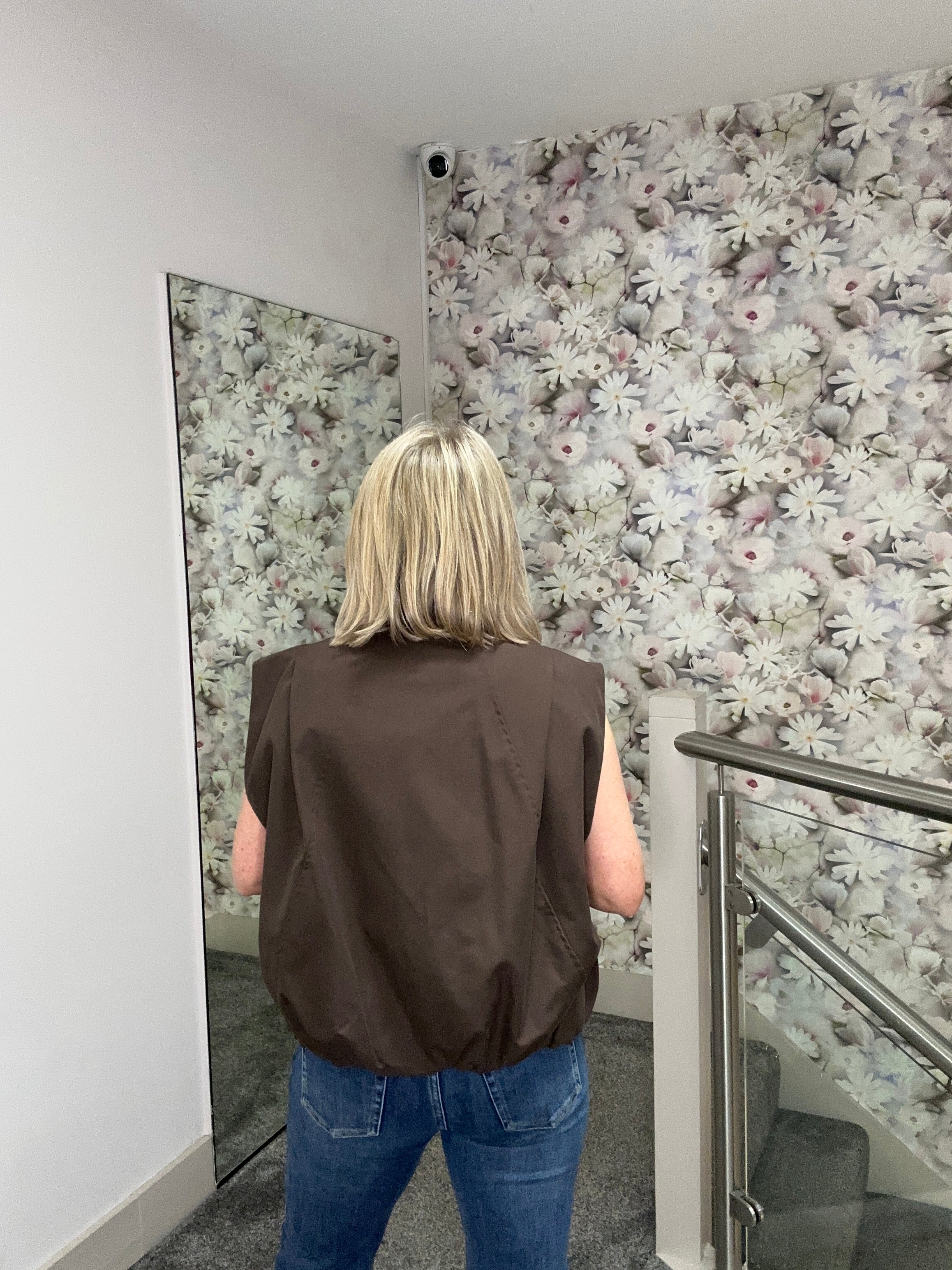 ANYA BROWN GILET