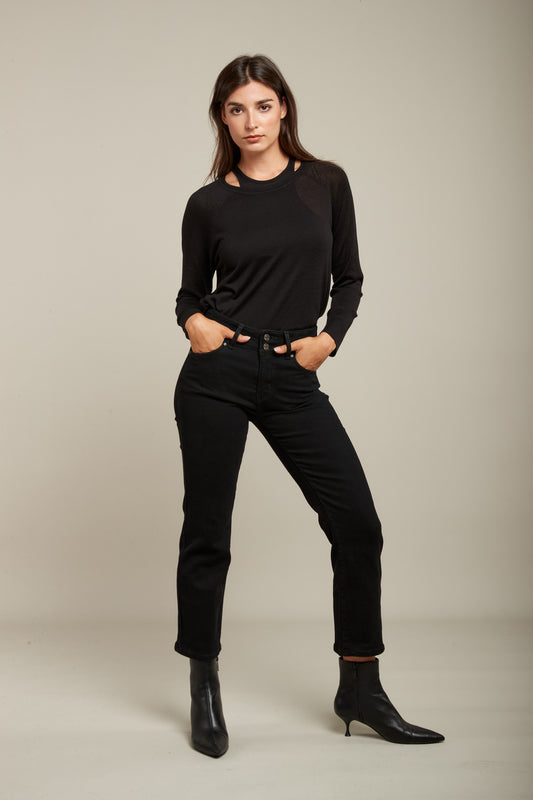DONNA BLACK JEAN