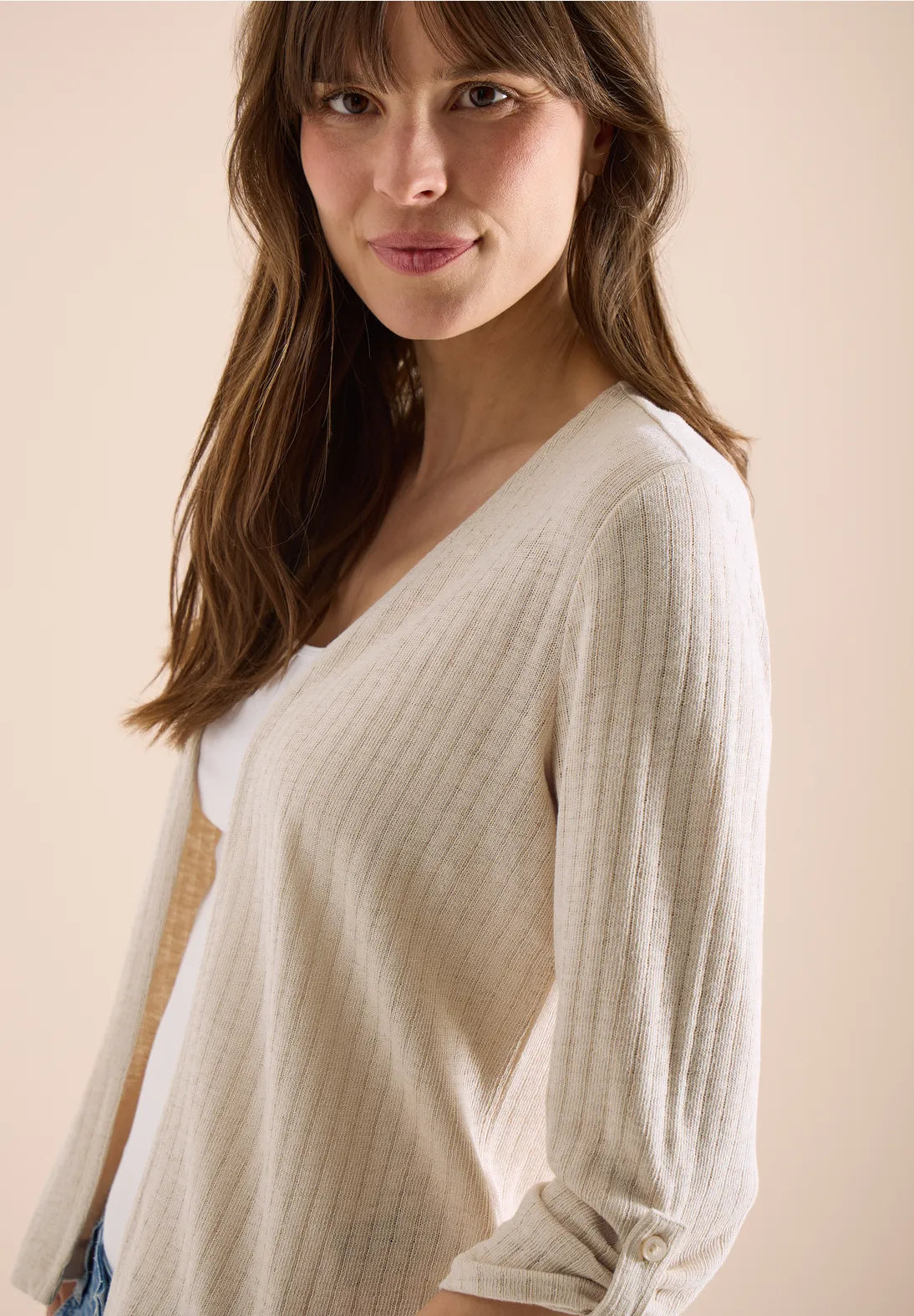 HANI CREAM CARDIGAN