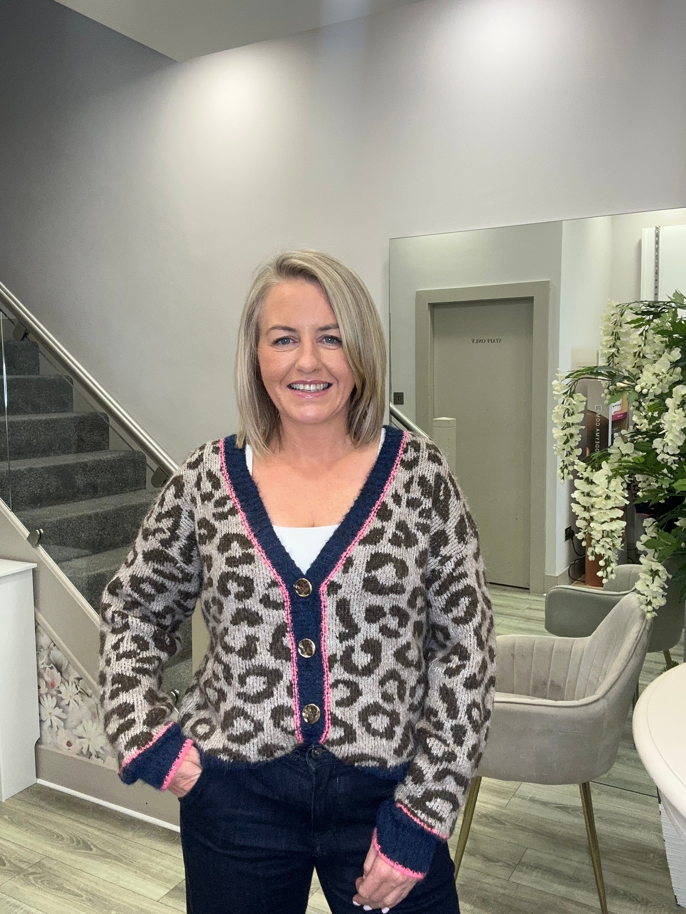 YOKO NAVY CARDIGAN