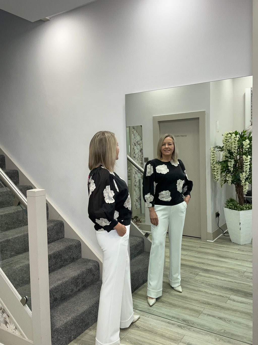 CAOBA BLACK BLOUSE