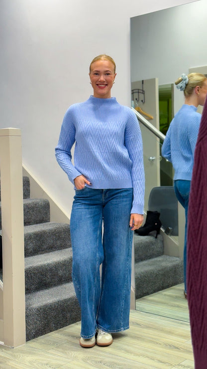 HARPER BLUE KNIT