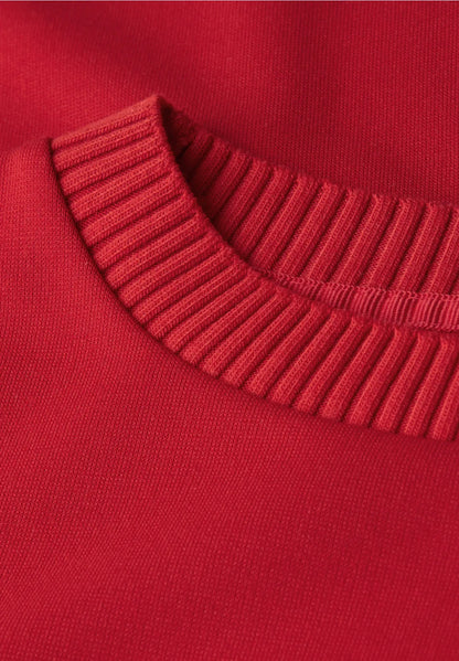 NOOR RED SWEATER
