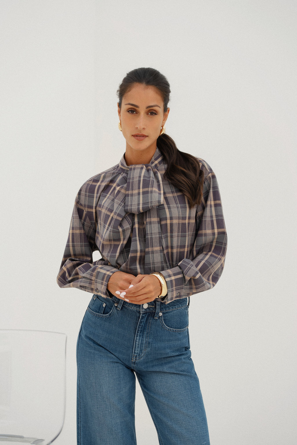 SASHA VIOLET BLOUSE