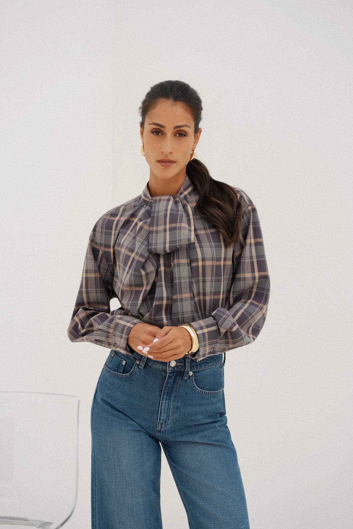 SASHA VIOLET BLOUSE