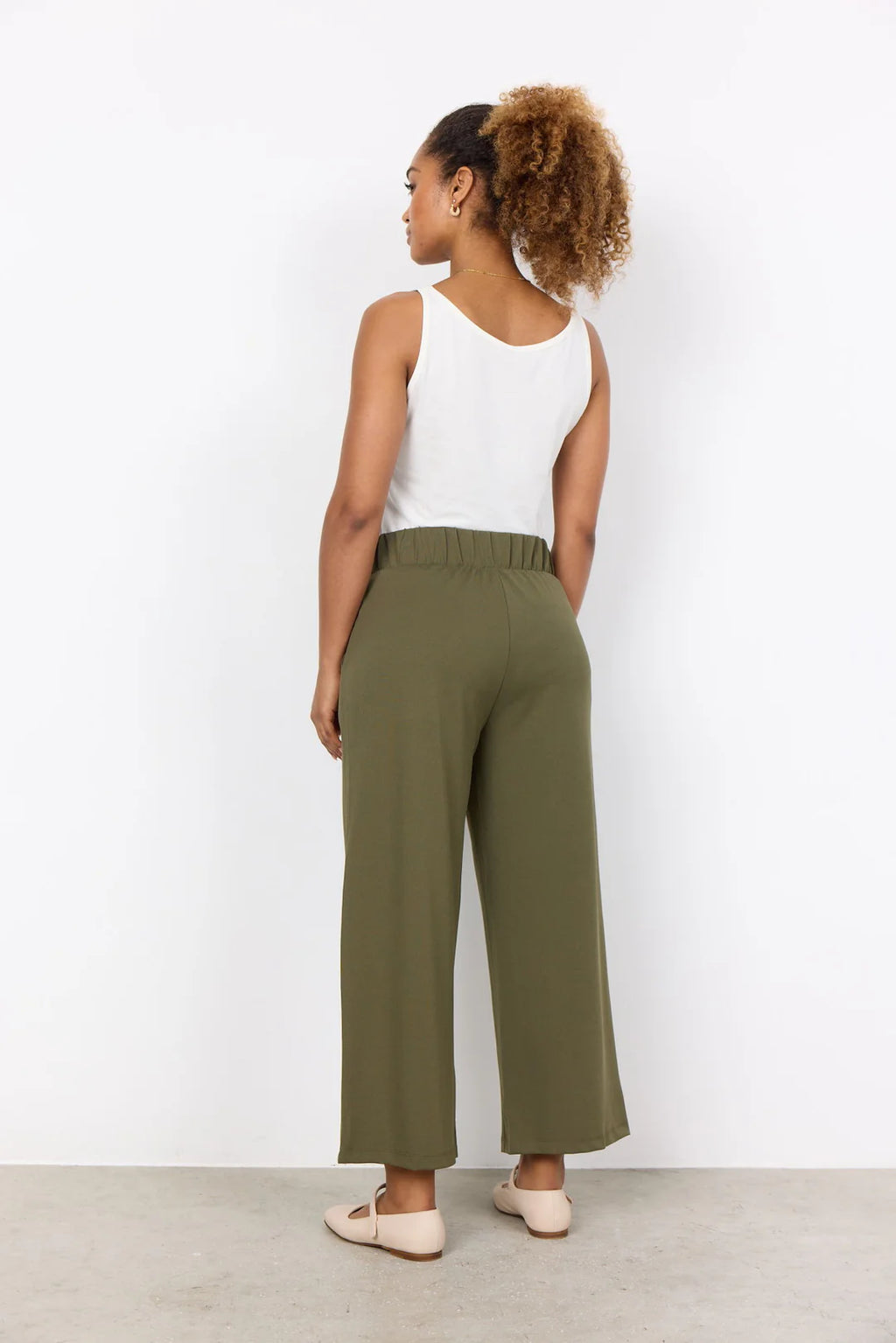 SIHAM KHAKI TROUSER