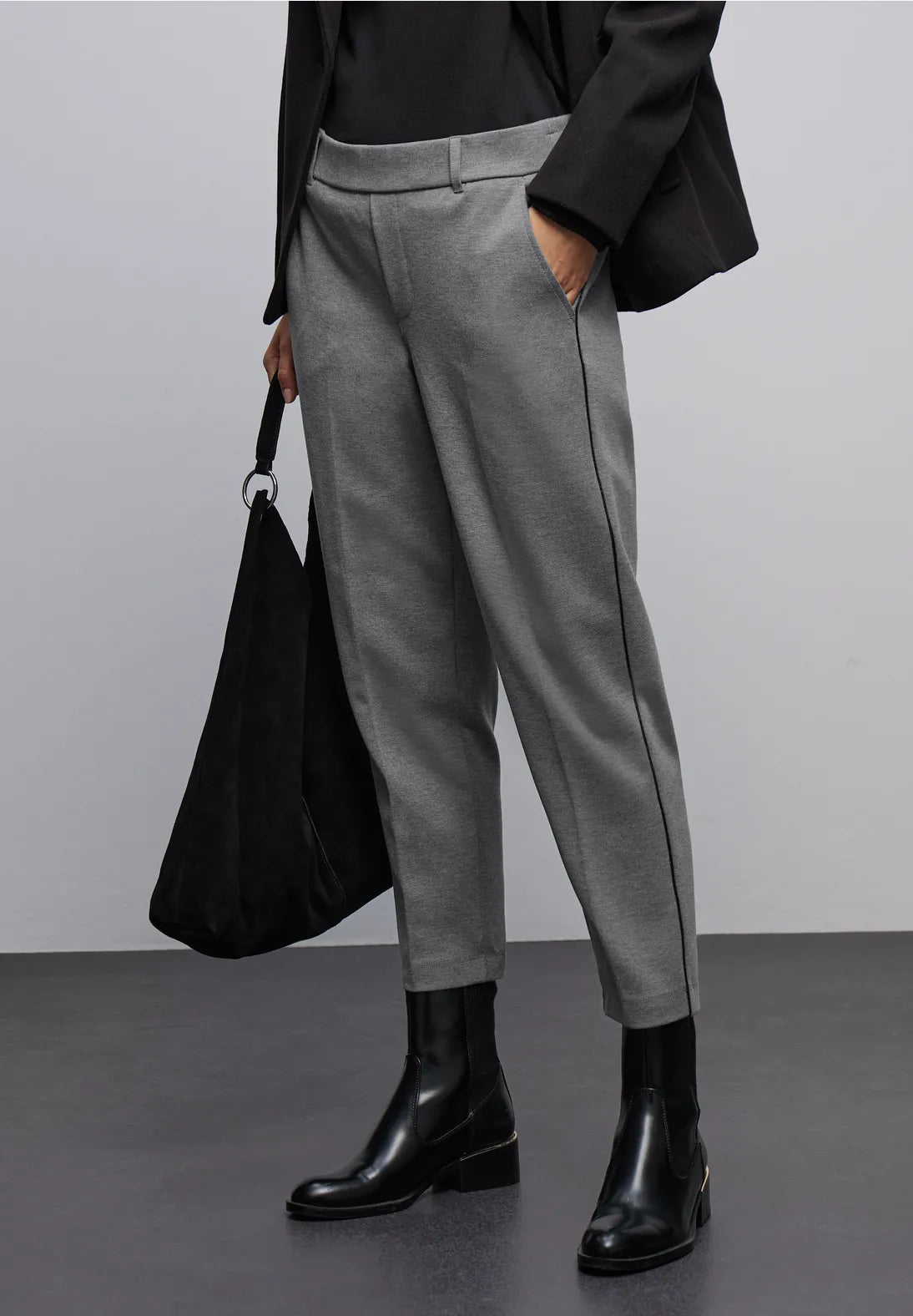 MEGAN GREY TROUSER