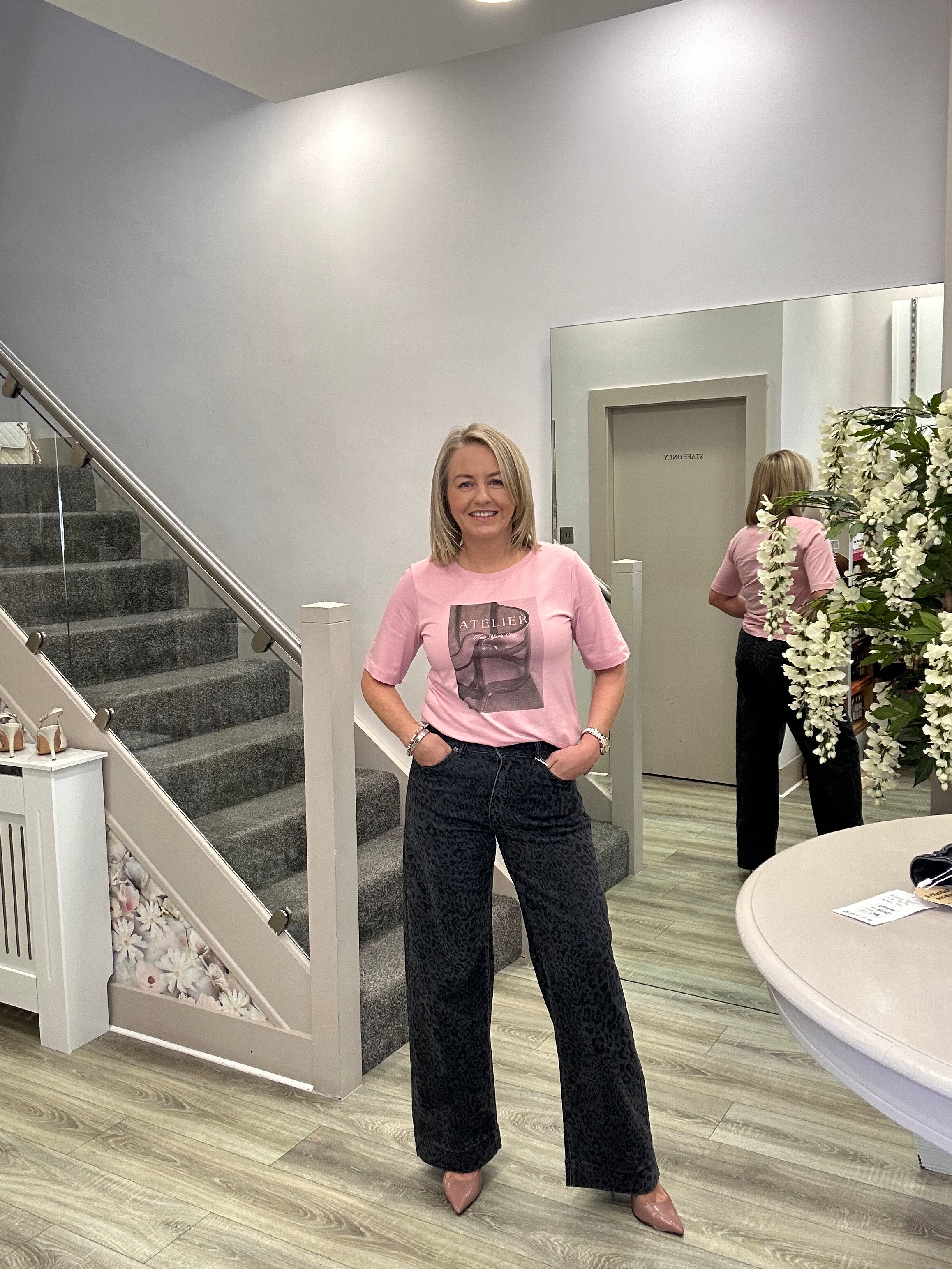 PAT PINK T-SHIRT