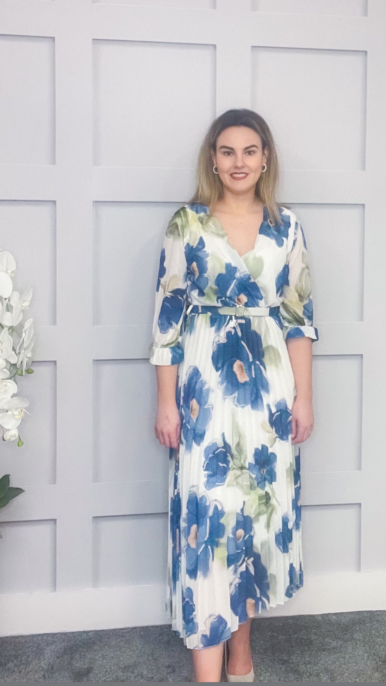 POPPY NAVY DRESS