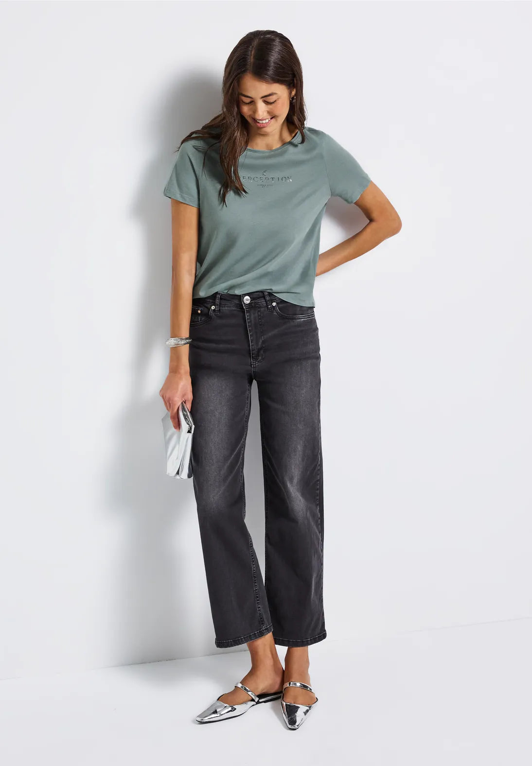 PURE DUCK EGG BLUE TEE