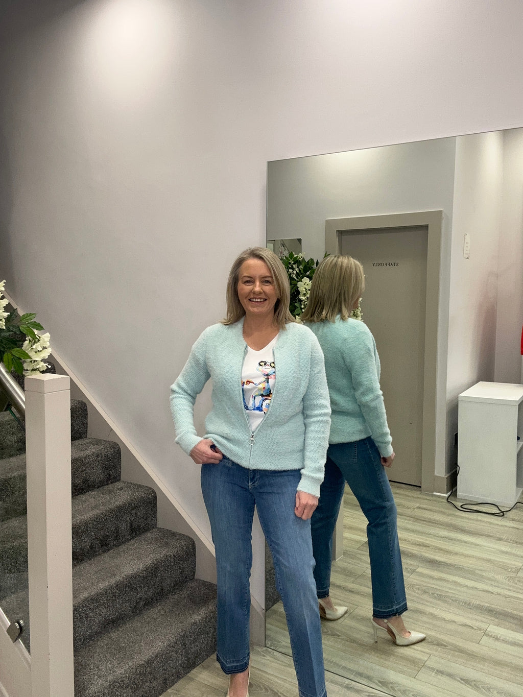 JUNE MINT CARDIGAN