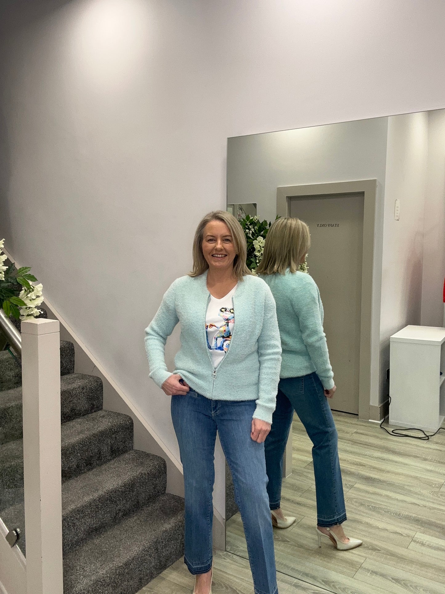 JUNE MINT CARDIGAN