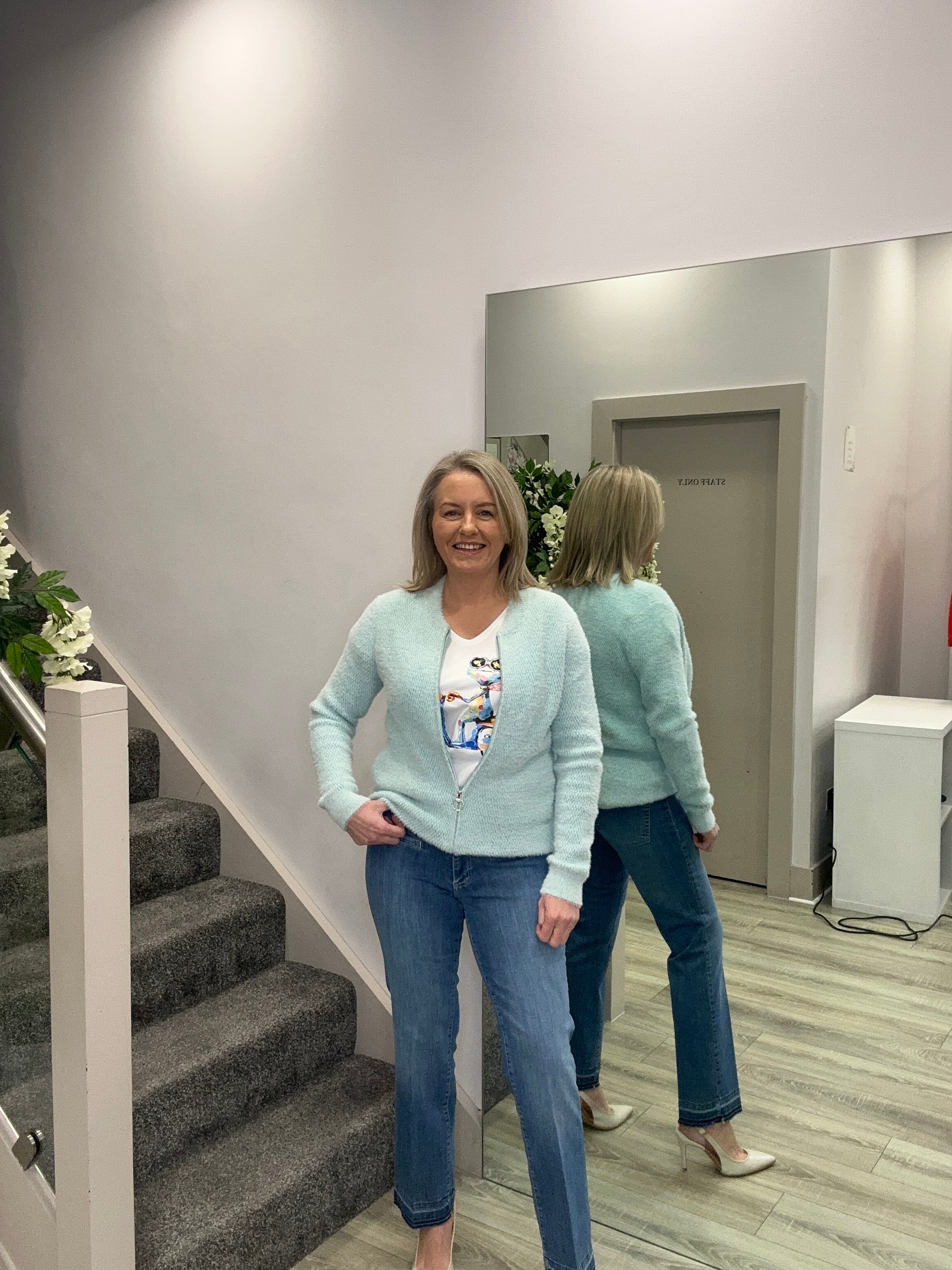 JUNE MINT CARDIGAN