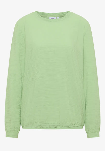 UNA GREEN BLOUSE