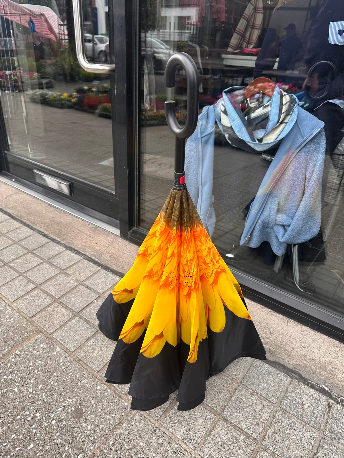 YELLOW FLOWER  UMBRELLA