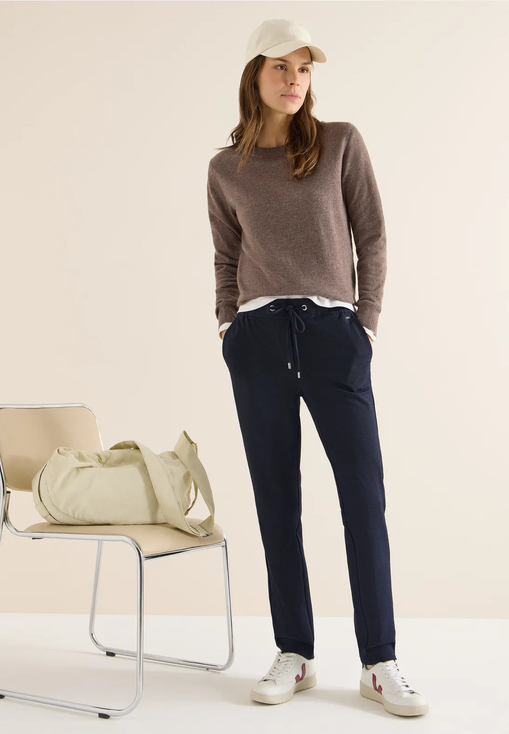 TRACEY NAVY TROUSERS