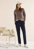 TRACEY NAVY TROUSERS