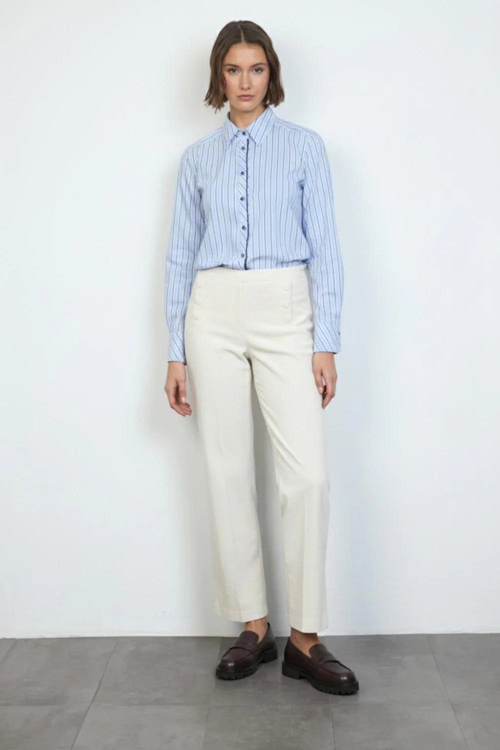 YOSELIN CREAM TROUSER
