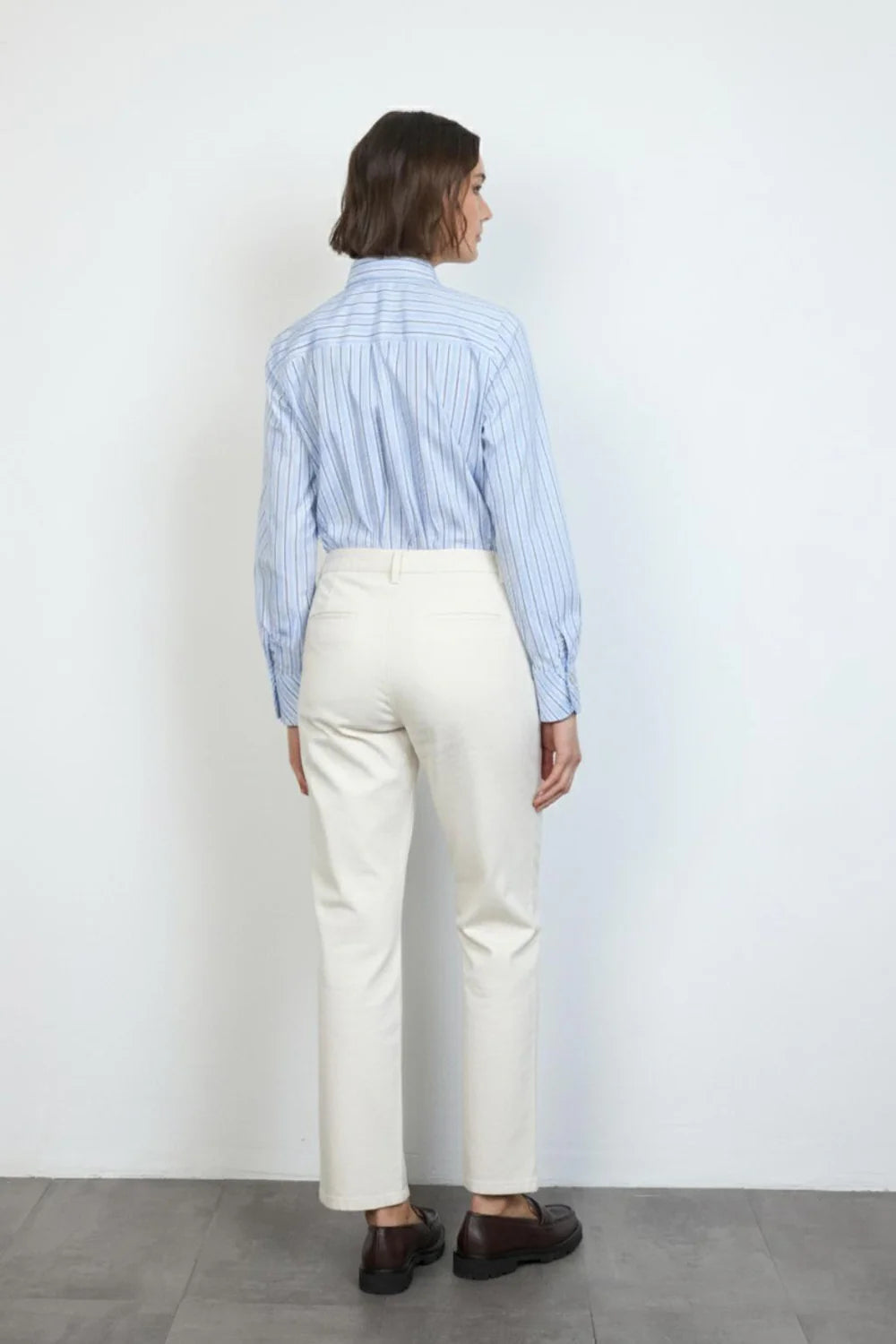 YOSELIN CREAM TROUSER