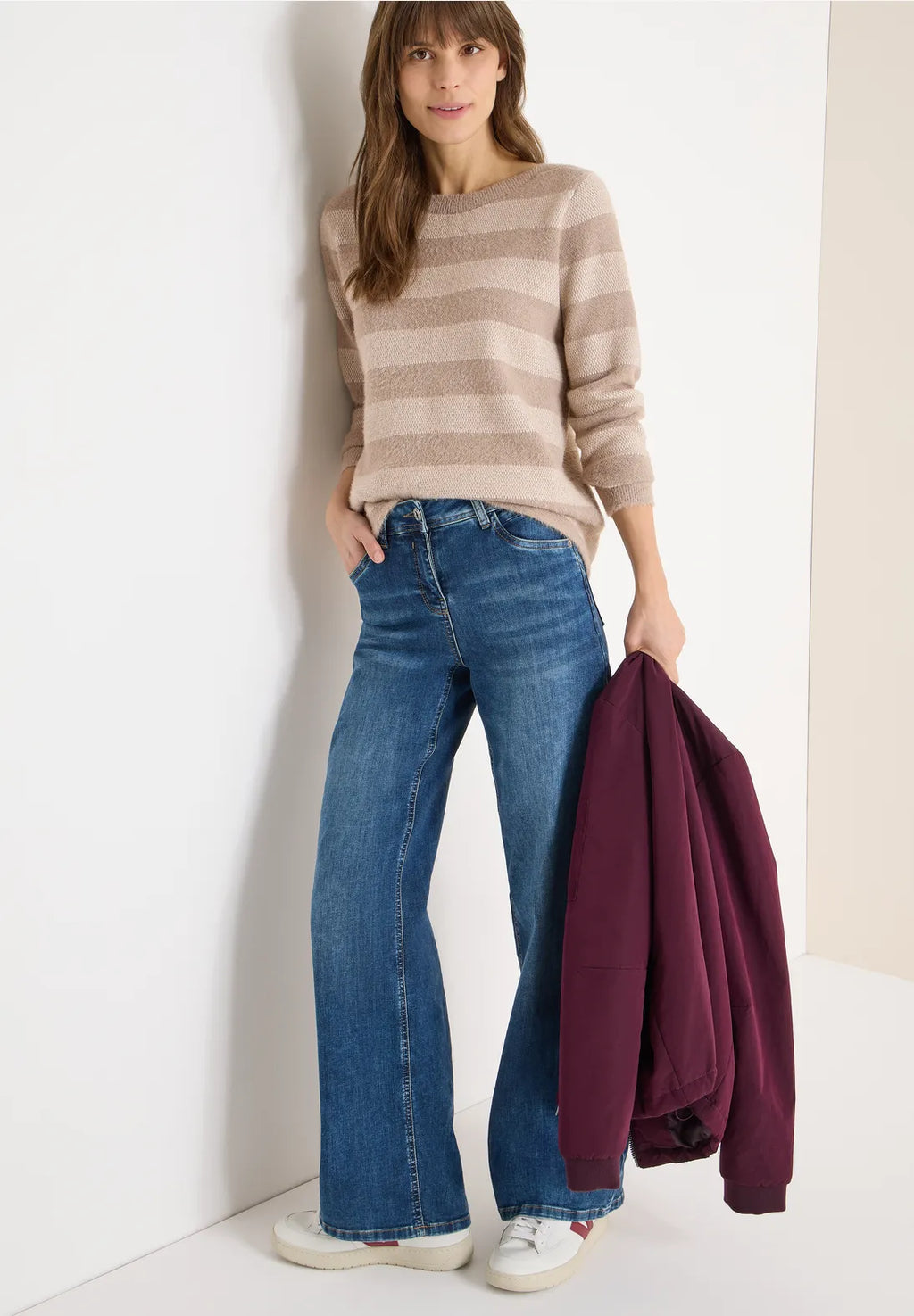 PAMELA TAUPE JUMPER