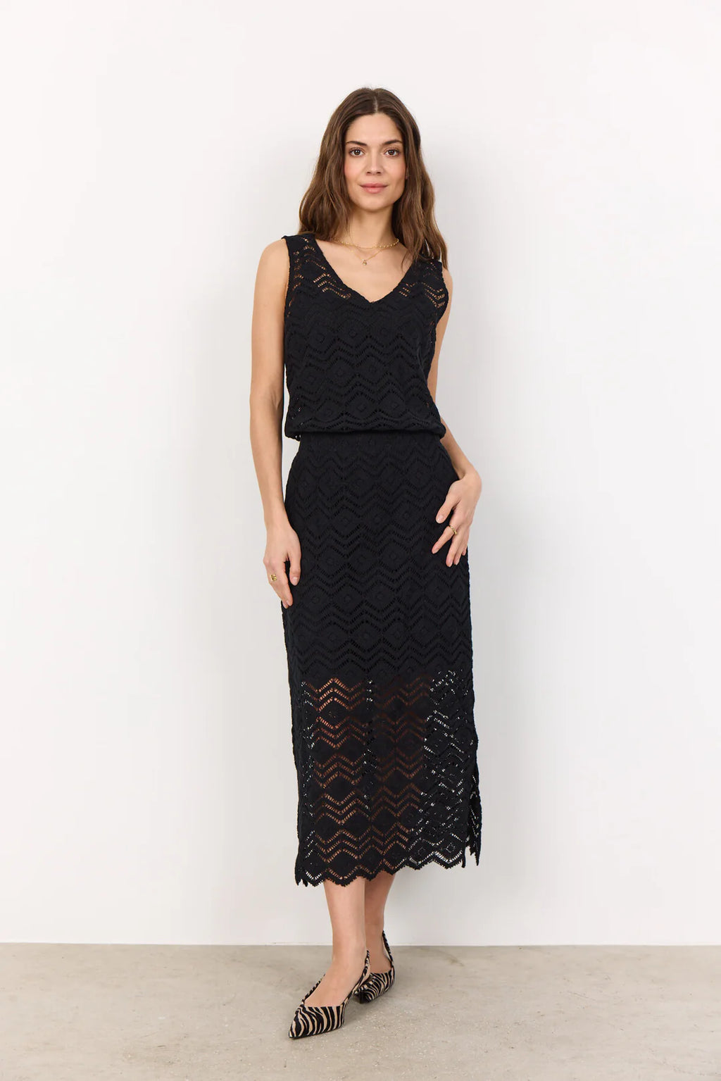 RUSLA BLACK SKIRT