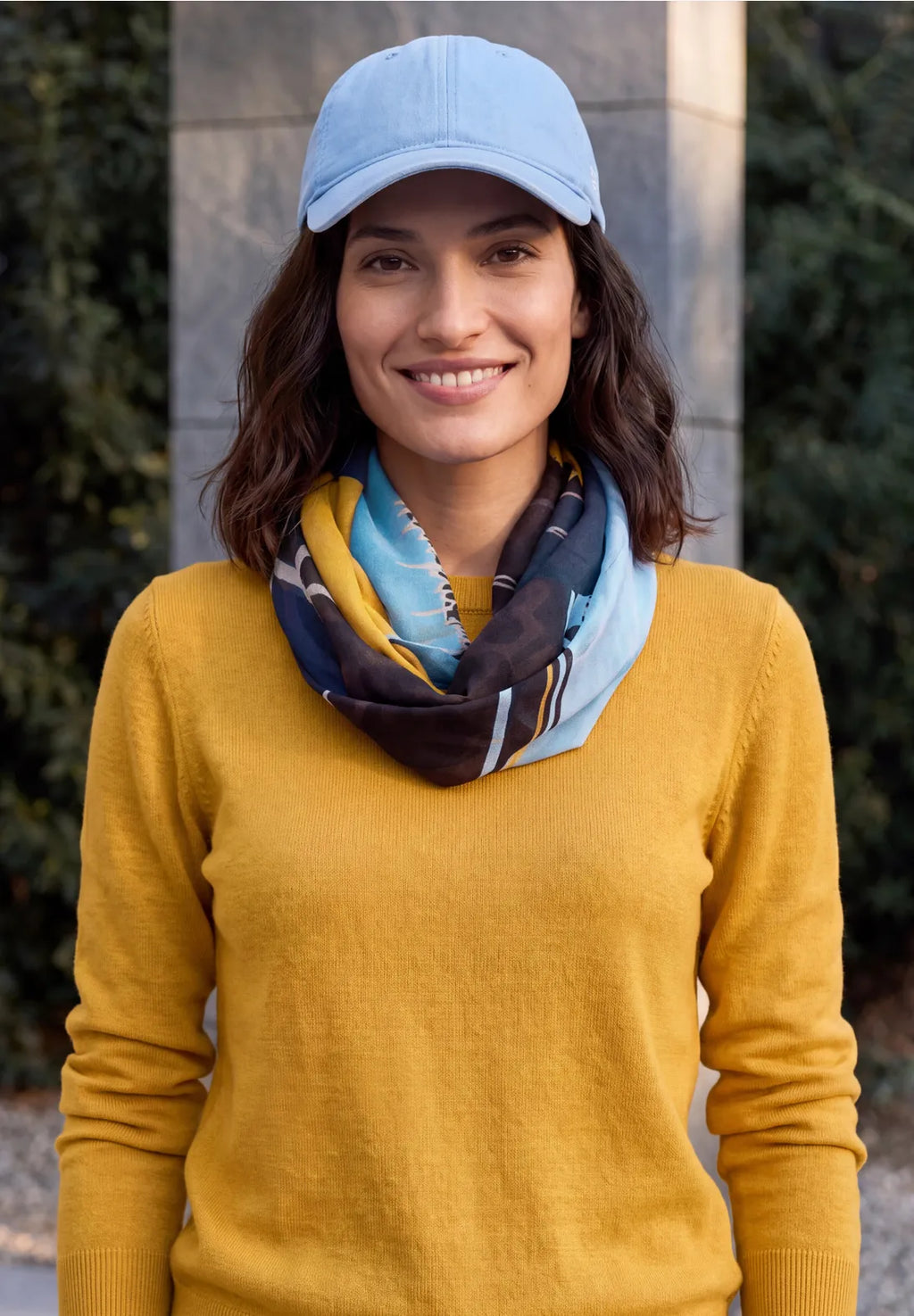 MUSTARD  SCARF