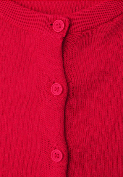 SHELLY RED CARDIGAN