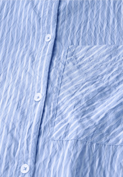 EDITH BLUE SHIRT