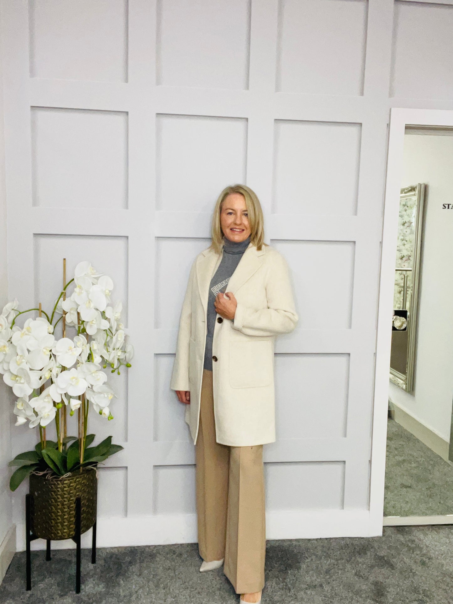 FIZA CAMEL TROUSER